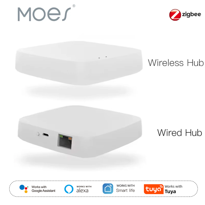 Smart Home Zigbee 3.0 - Moes Tuya ZigBee 3.0 Smart Gateway