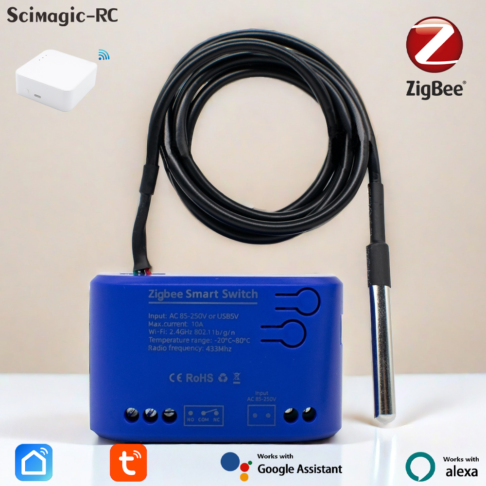 Smart Home Yale - Zigbee Temperature Smart Switch 1 Gang