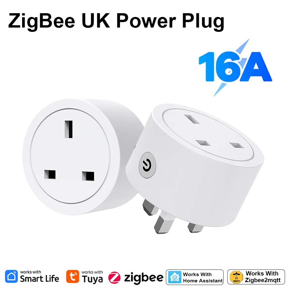 Smart Home Google - Zigbee Smart Plug 16A UK Socket
