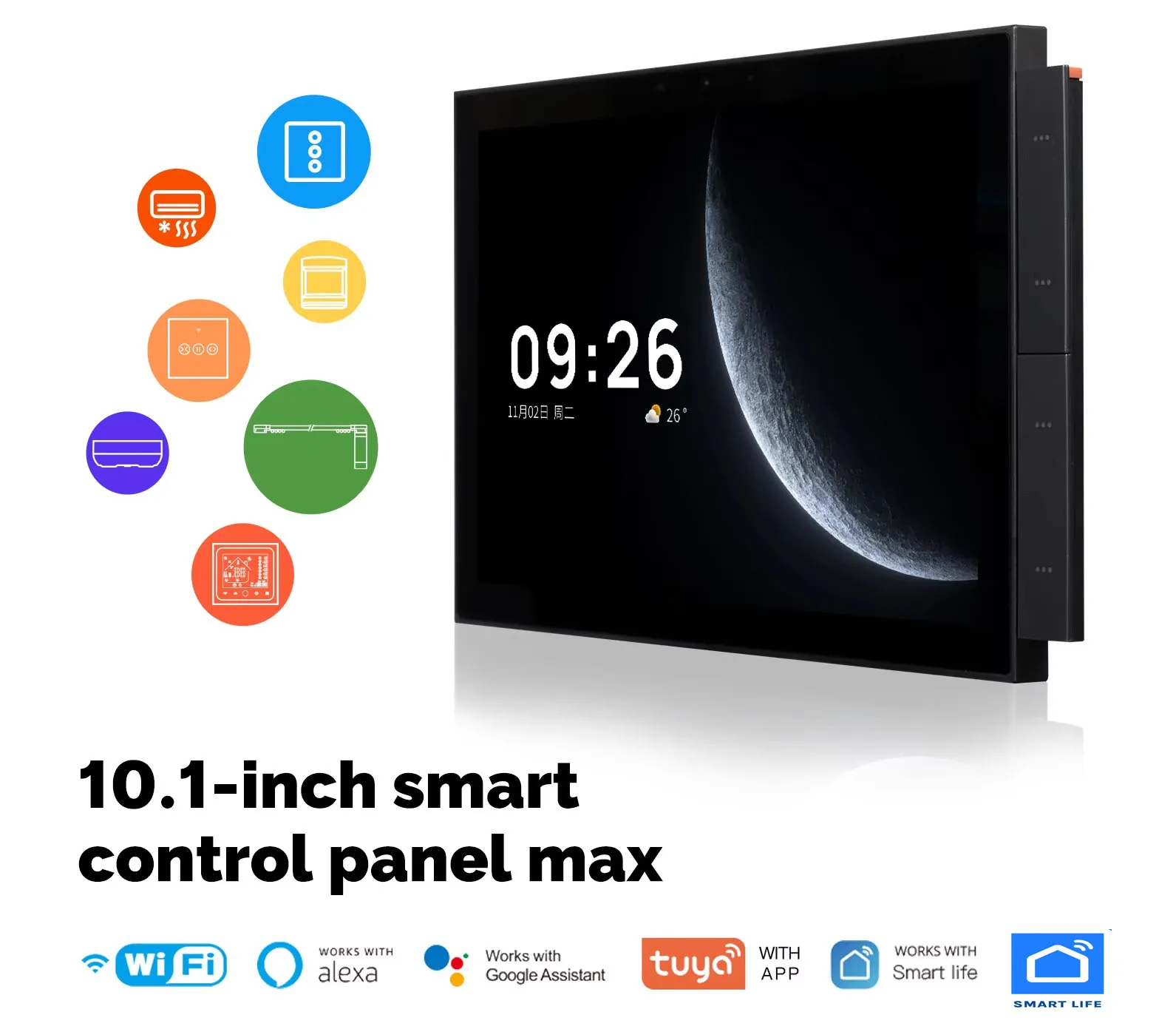 Smart Home Knx - Digital Screen Touch Smart WiFi 10A