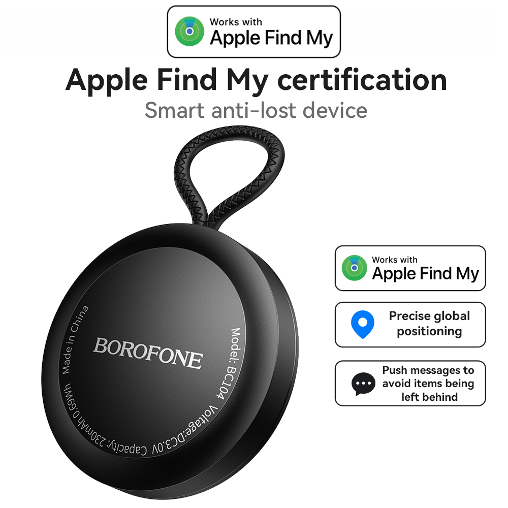 Smart Home Dashboard - BOROFONE BC104 AirTag Bluetooth Tracker Find