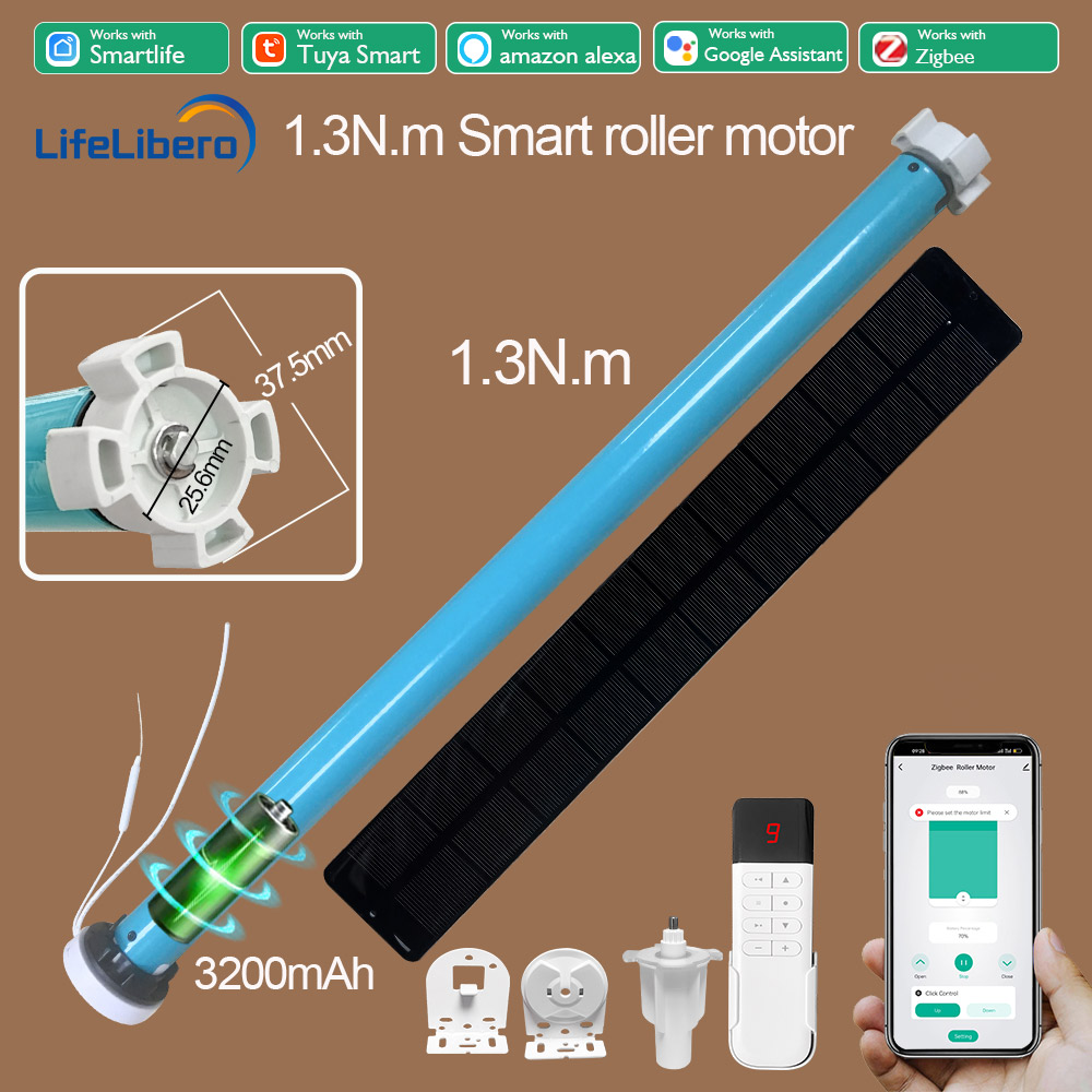 Smart Home Blinds - Boyarca 1.3N.m Battery Tuya Zigbee Roller