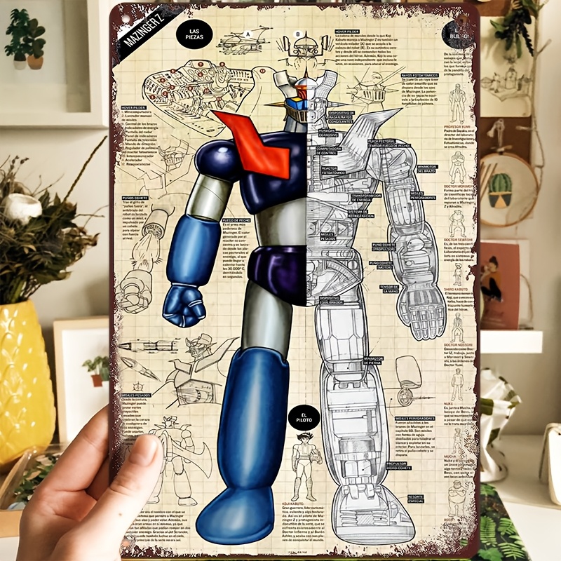 Smart Home Icon - Mazinger Z' 40th Anniversary Metal Aluminum