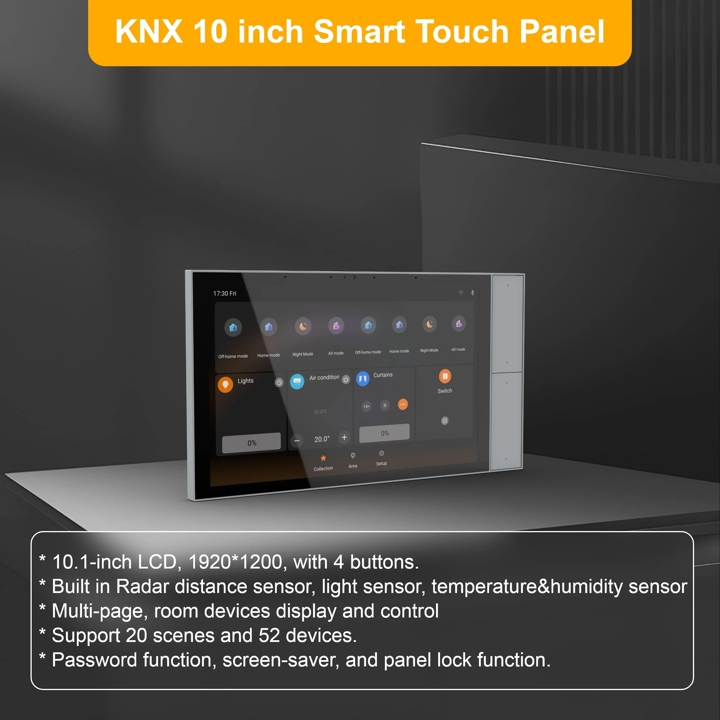 2026 Smart Touch Panel for Bus - đánh giá và giá Smart Home Knx