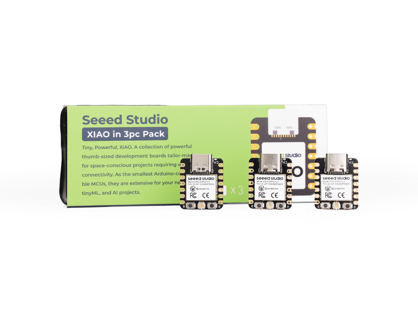 3PCS Pack XIAO ESP32C3 Mini De - đánh giá và giá Smart Home Esp32