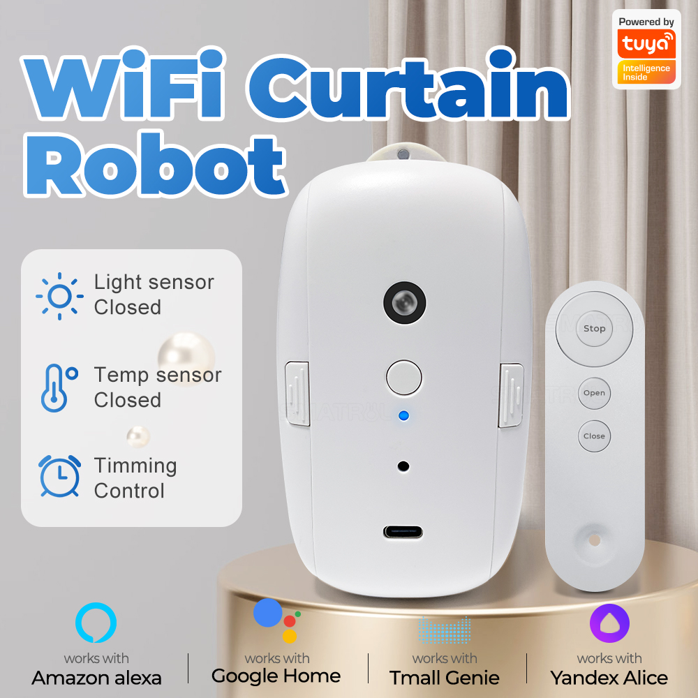 Tuya Smart Curtain Motor Bt Vo - đánh giá và giá Curtain Motor