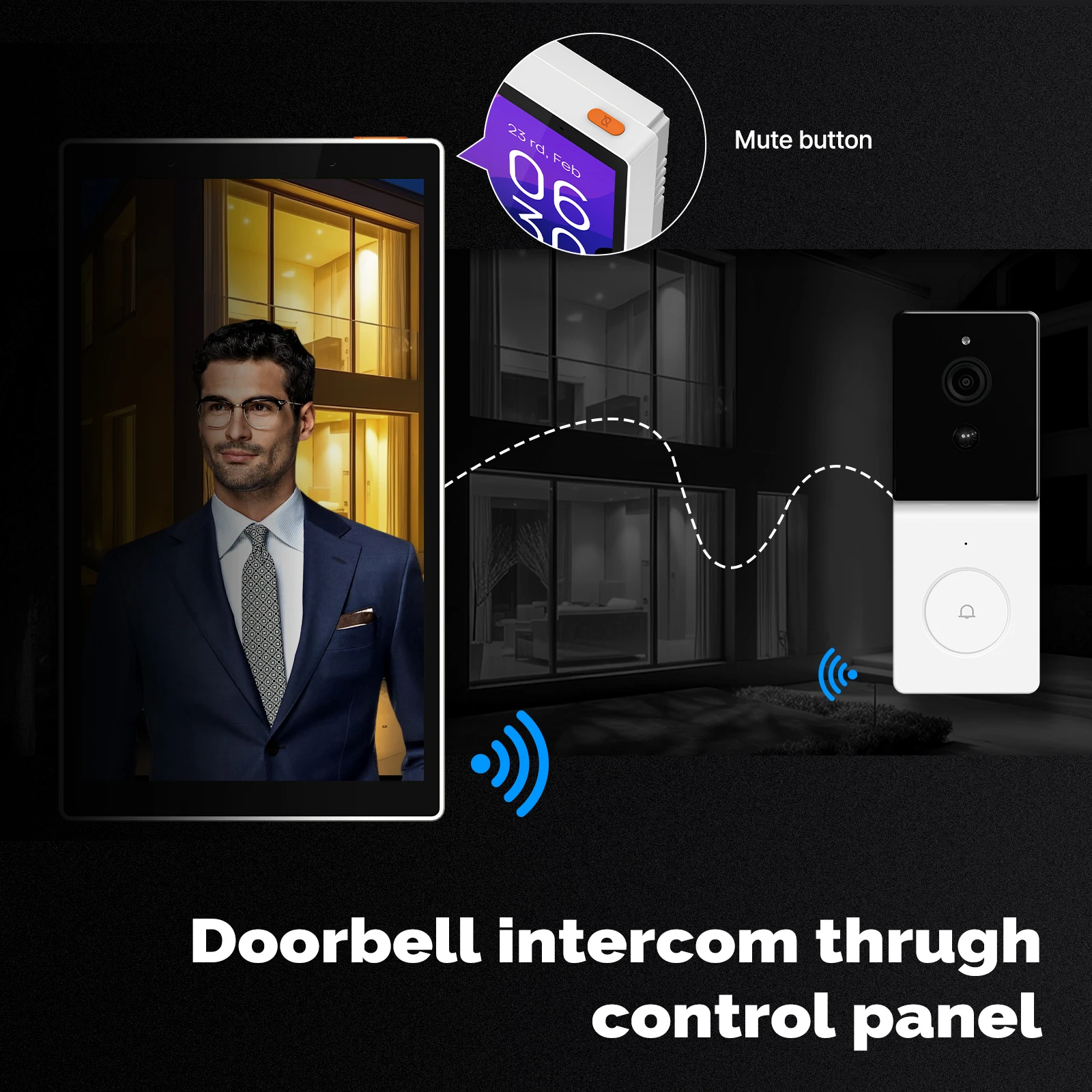 MOES Tuya Wifi Smart 5-inch To - đánh giá và giá Smart Home Dashboard
