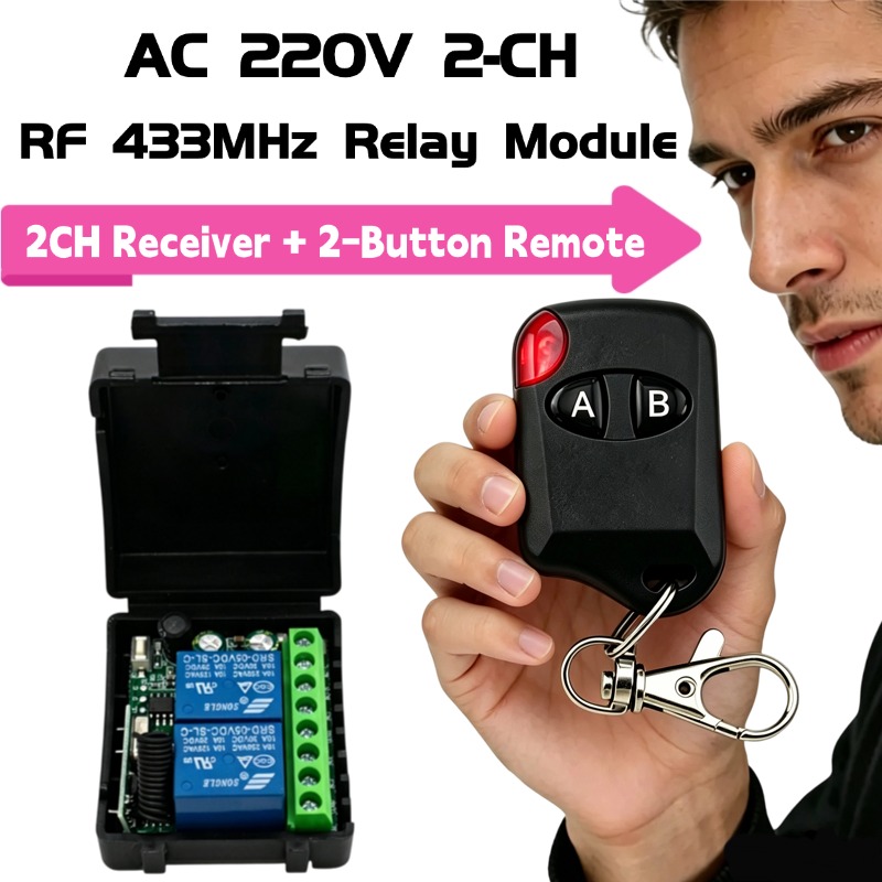 AC 110V 220V RF 433 Remote Con - đánh giá và giá Curtain Motor
