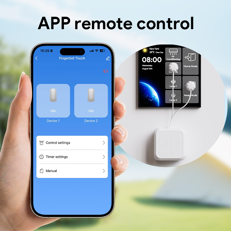 Touch Screen Finger robot for  - đánh giá và giá Smart Home Dashboard