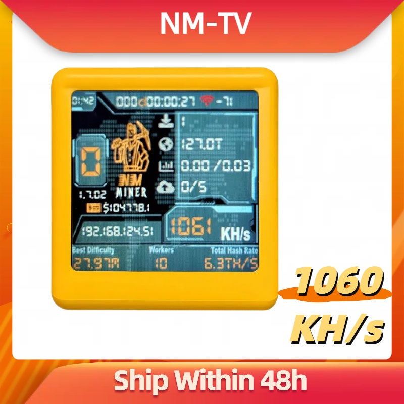 BTC Solo Lottery Miner for com - đánh giá và giá Smart Home Esp32