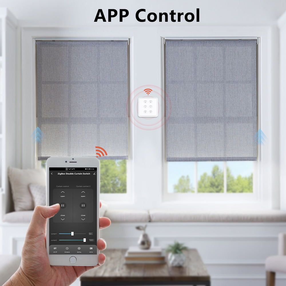 LoraTap Tuya Smart Life ZigBee - đánh giá và giá Smart Home Blinds