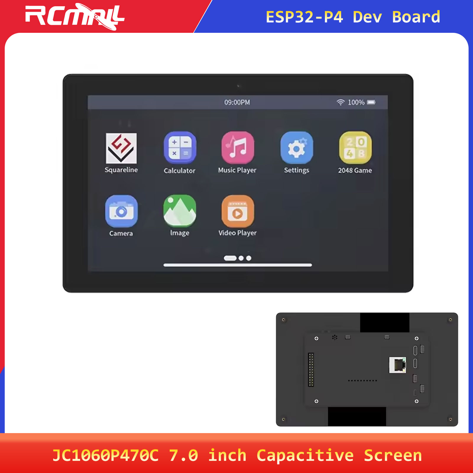 JC1060P470C 7.0inch 1024x600 I - đánh giá và giá Smart Home Esp32