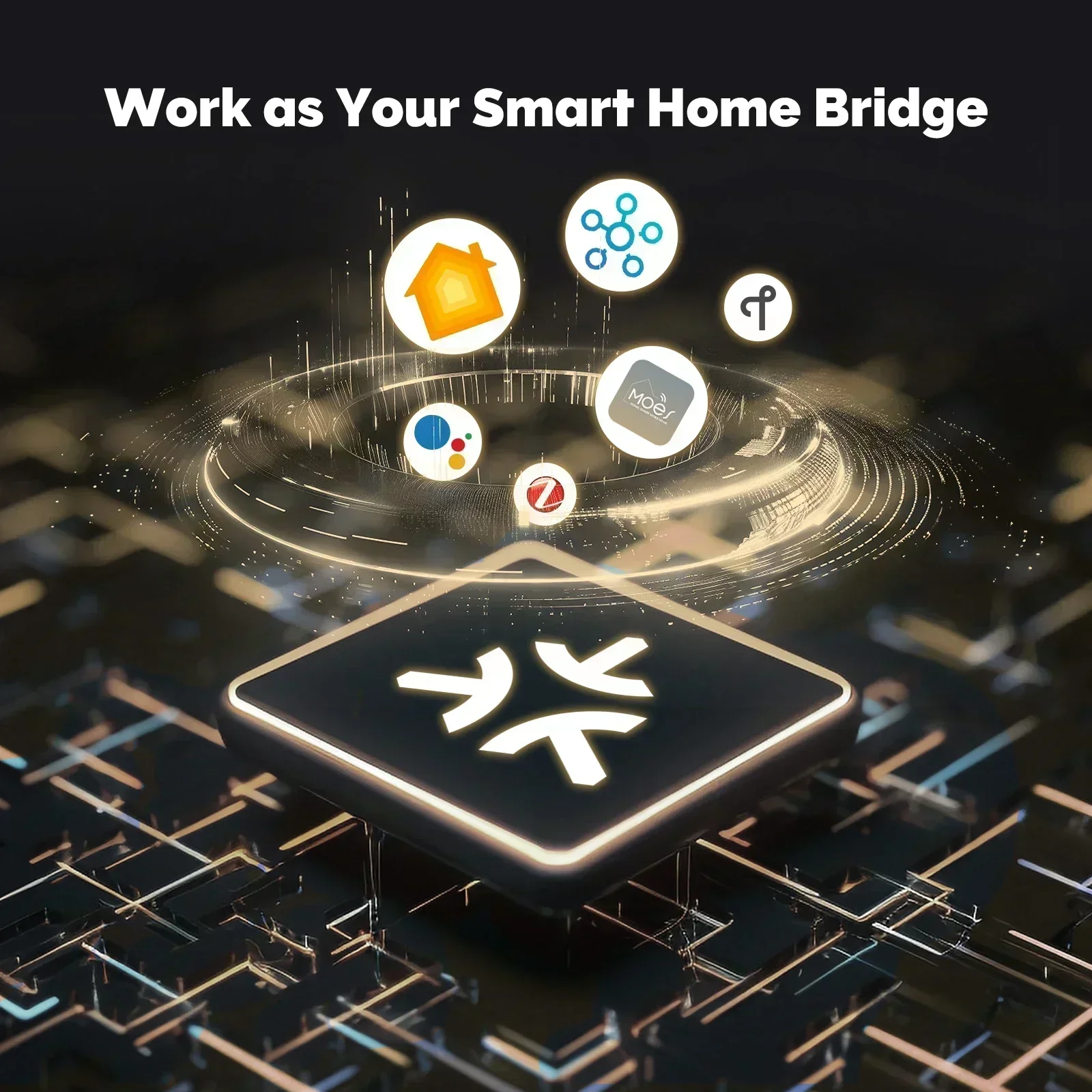 MOES Tuya Zigbee Matter Thread - đánh giá và giá Smart Home Hub Ikea