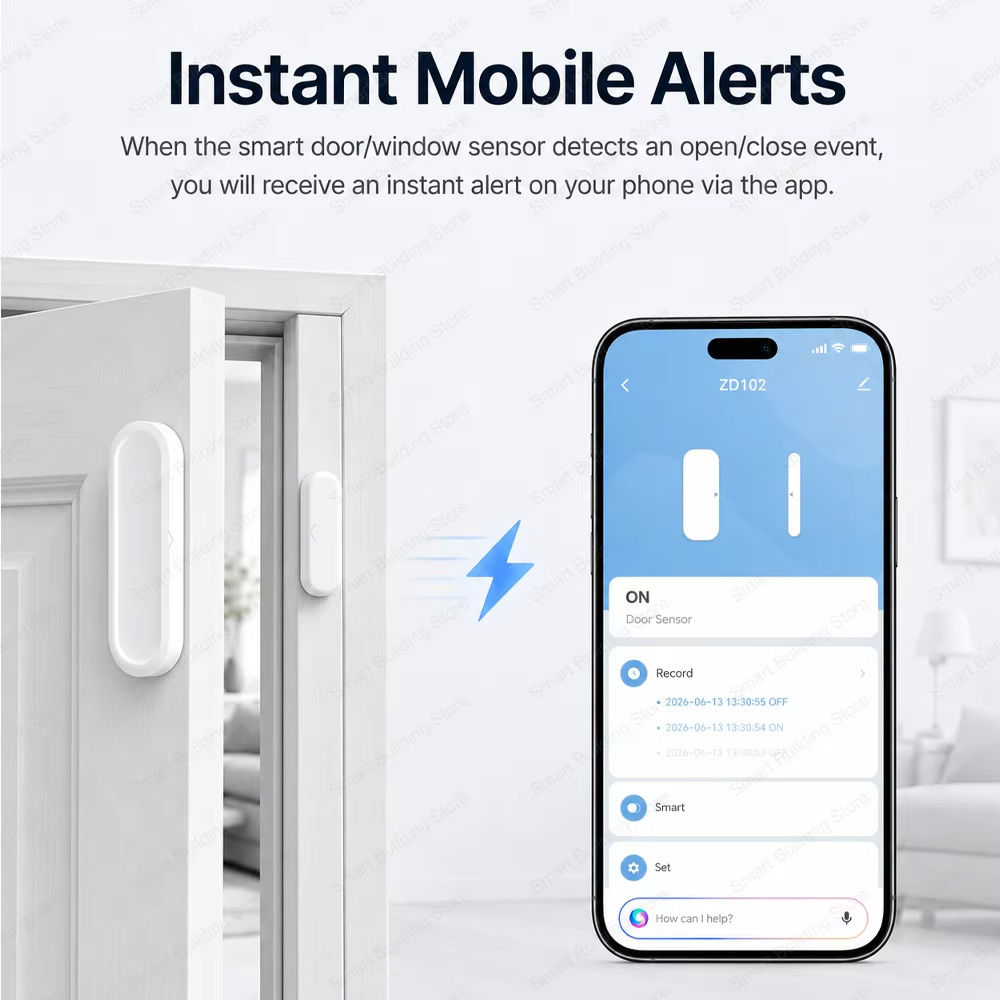 Waterproof Door Window Sensor  - đánh giá và giá Smart Home Zigbee 3.0