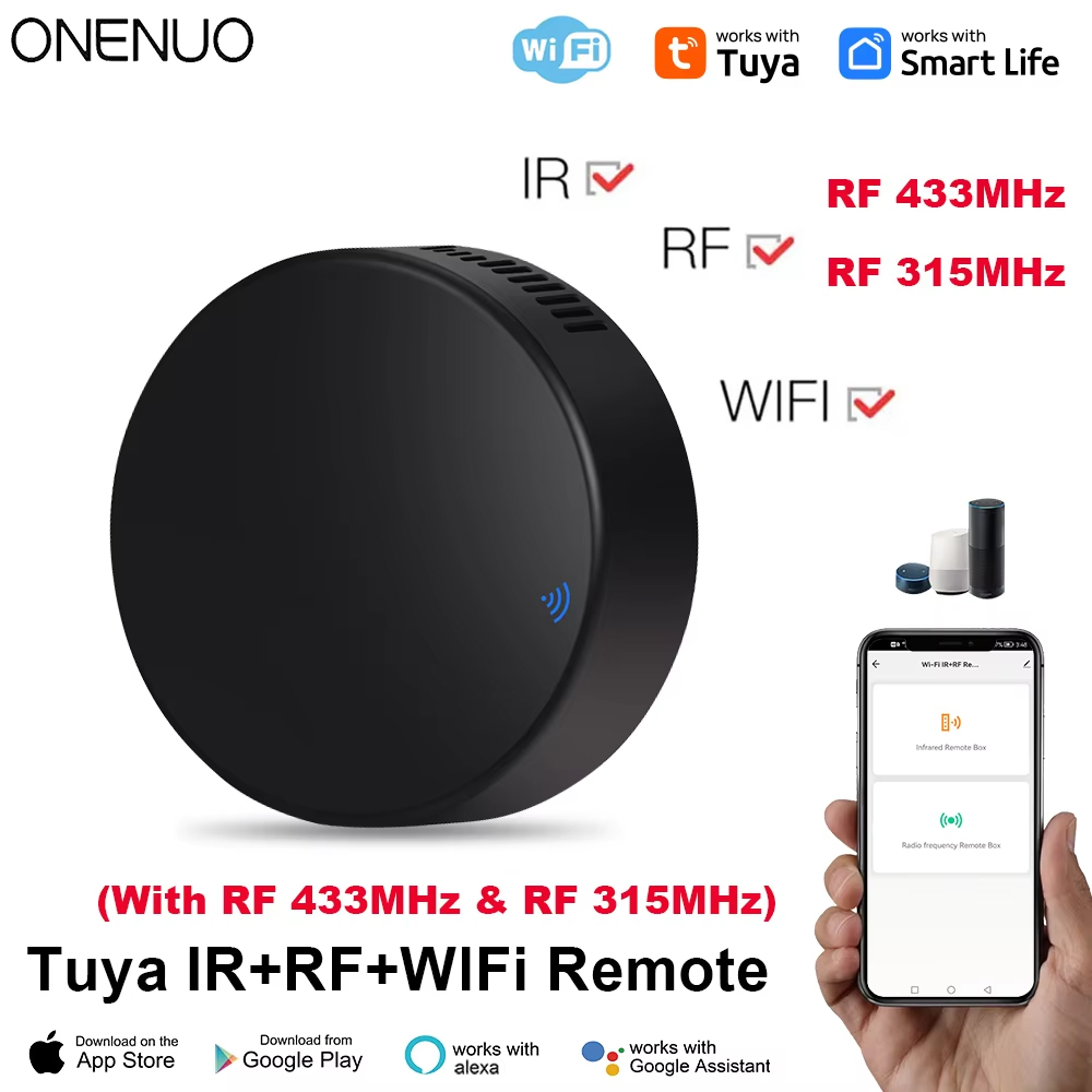 Tuya WiFi RF IR Remote Control - đánh giá và giá Smart Home Yale