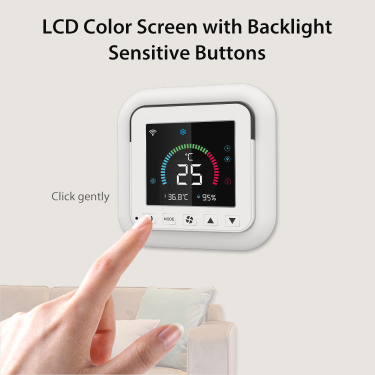 MANHOT Smart Thermostat WiFi A - đánh giá và giá Smart Home Dashboard
