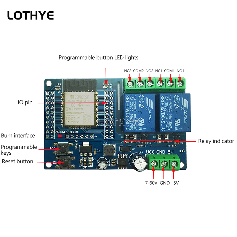 ESP32-WROOM ESP32 Kênh Đôi Wif - đánh giá và giá Smart Home Esp32