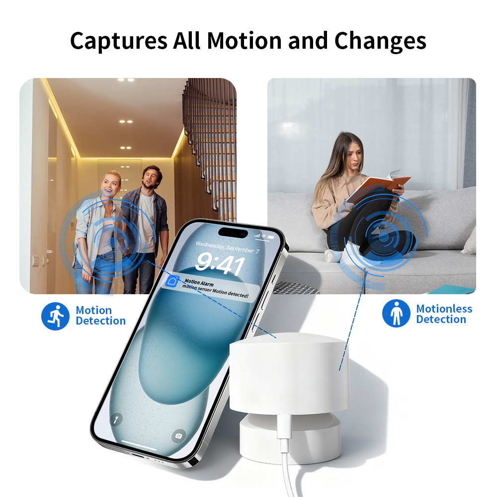 Zigbee or WiFi Smart Human Pre - đánh giá và giá Zigbee Motion Sensor