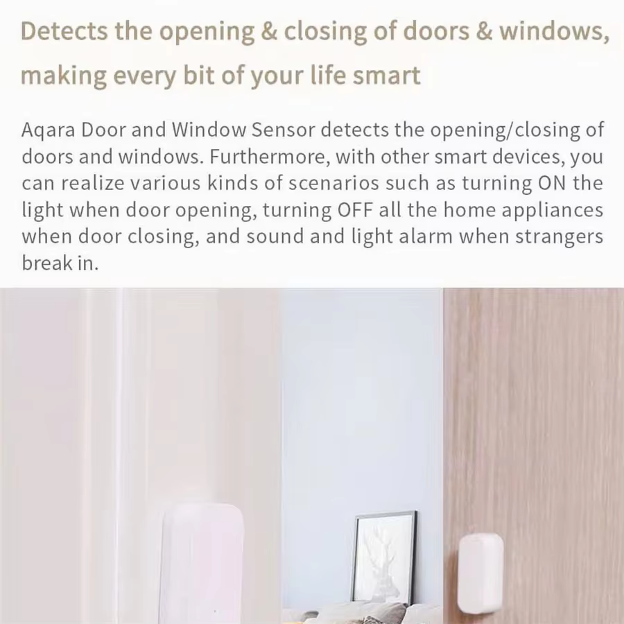 Aqara Door Window Sensor E1 Zi - đánh giá và giá Smart Home Zigbee 3.0