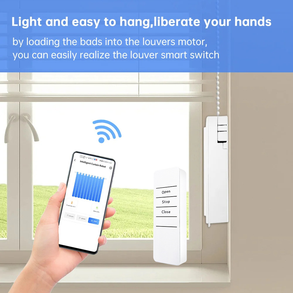 WiFi Electric Blind Roller Mot - đánh giá và giá Smart Home Blinds