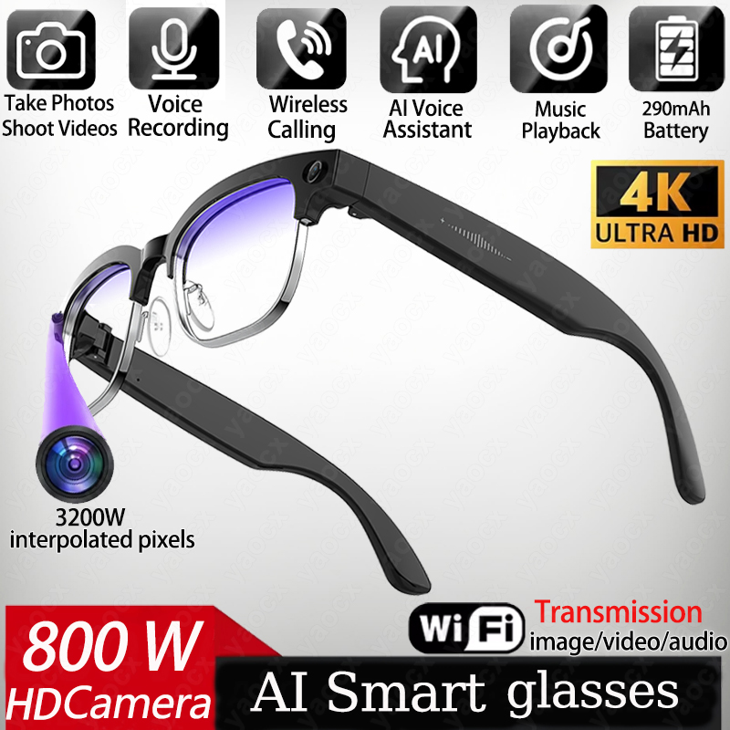 4K Smart AI Glasses 8MP Camera - đánh giá và giá Smart Home Ai