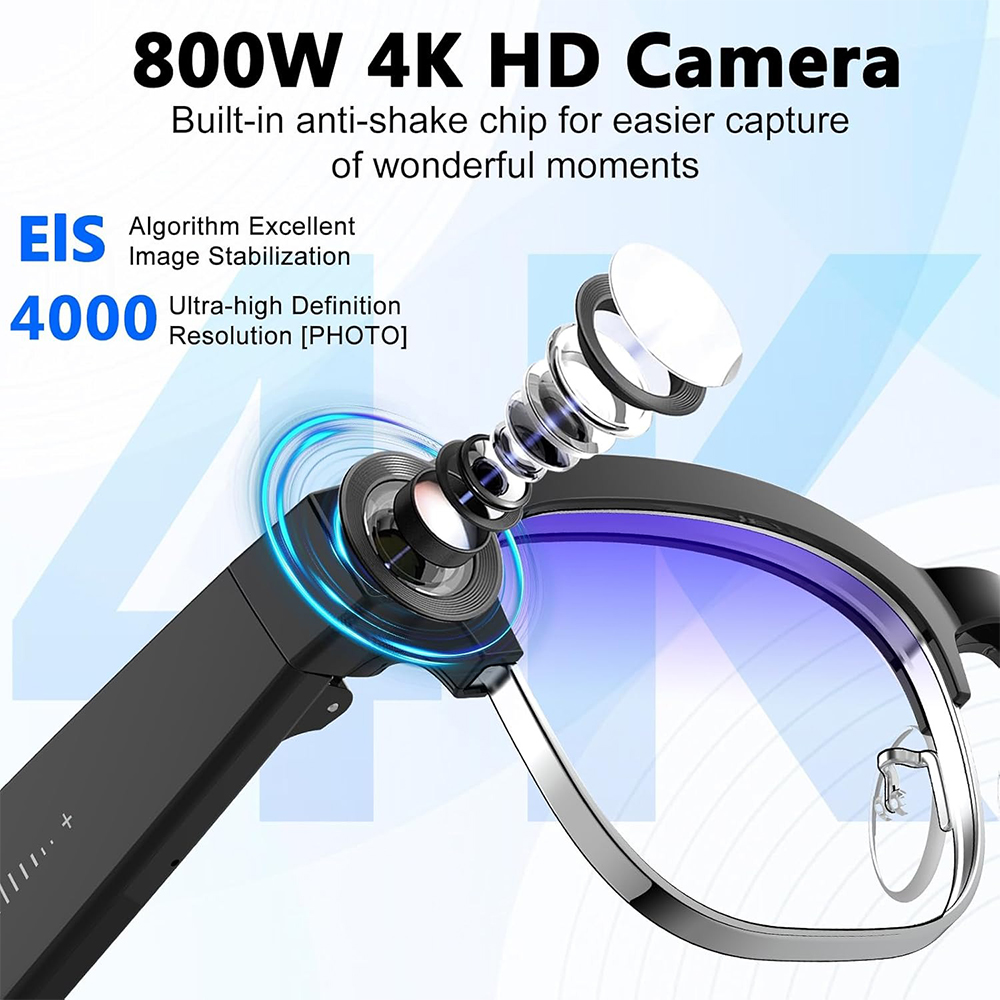 4K Smart AI Glasses 8MP Camera - đánh giá và giá Smart Home Ai