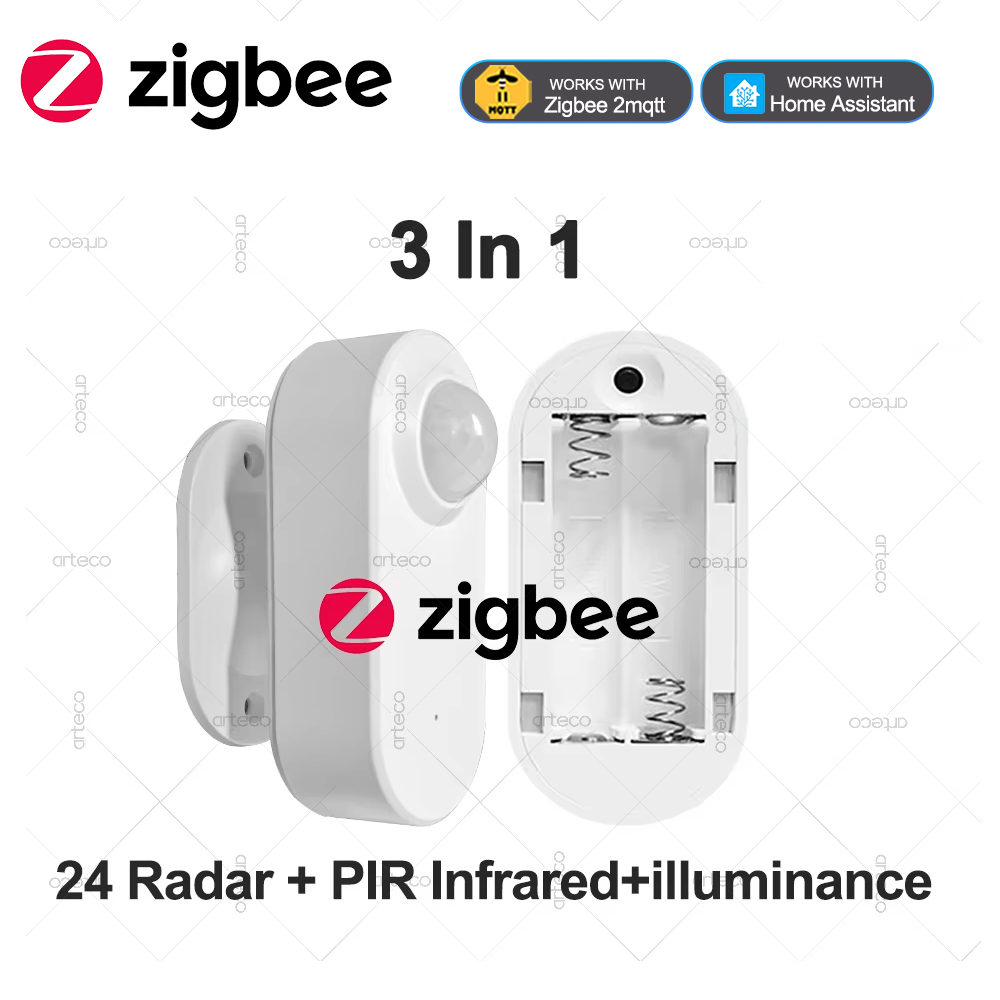 3 In 1 Zigbee Human Presence S - đánh giá và giá Zigbee Motion Sensor