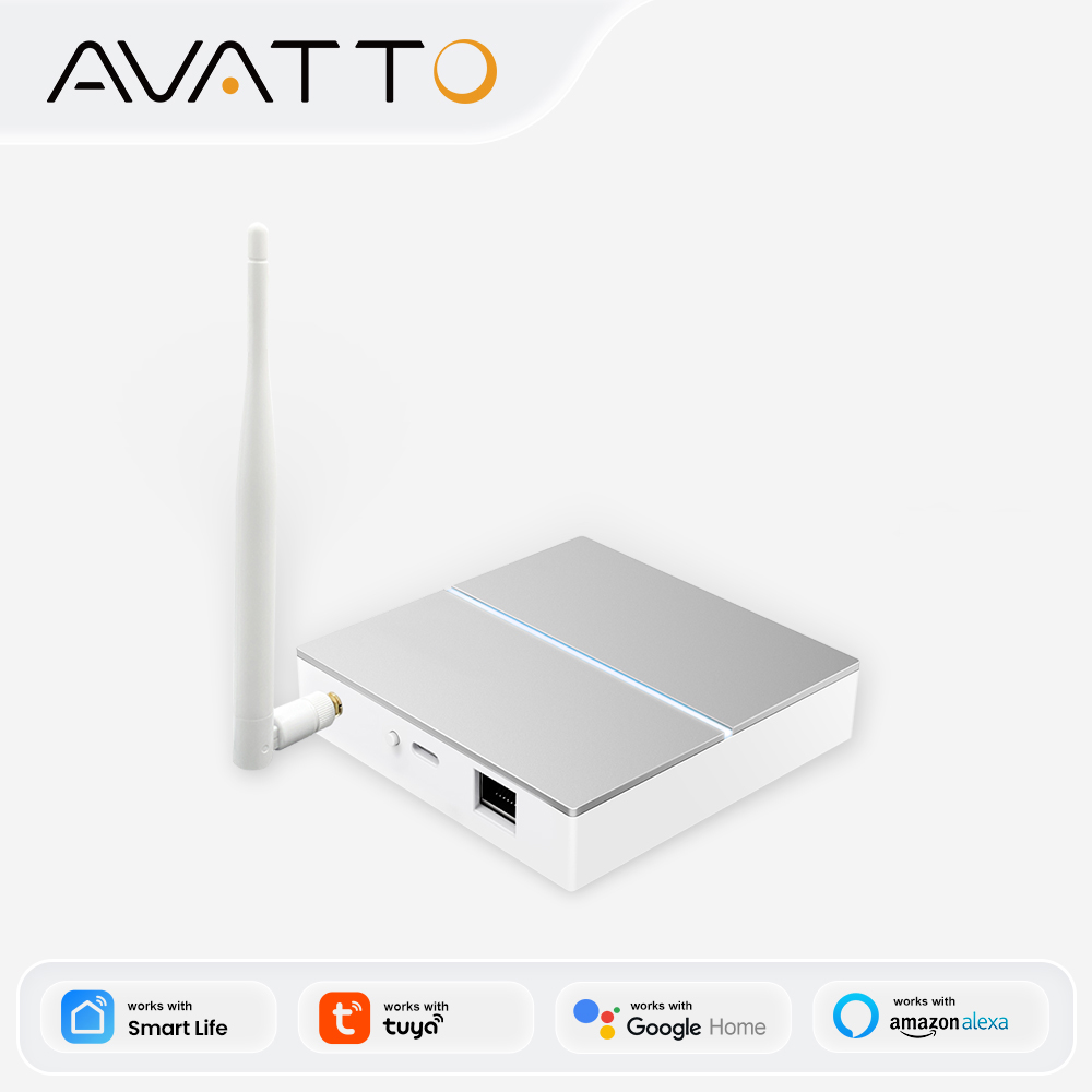 AVATTO Tuya ZigBee Gateway wit - đánh giá và giá Smart Home Dashboard