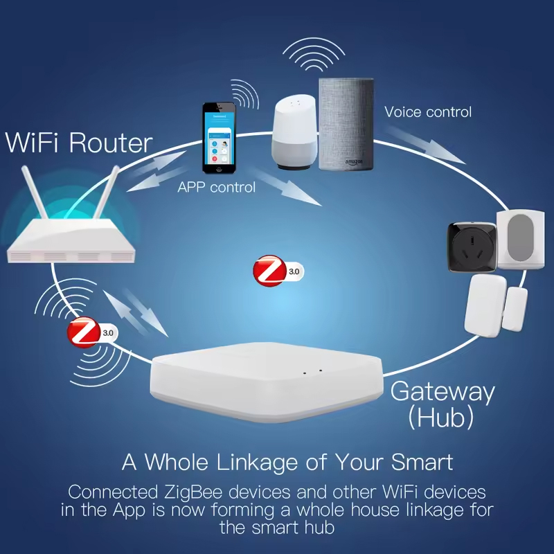 Moes Tuya ZigBee 3.0 Smart Gat - đánh giá và giá Smart Home Zigbee 3.0