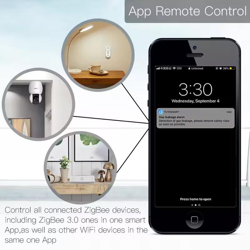 Moes Tuya ZigBee 3.0 Smart Gat - đánh giá và giá Smart Home Zigbee 3.0