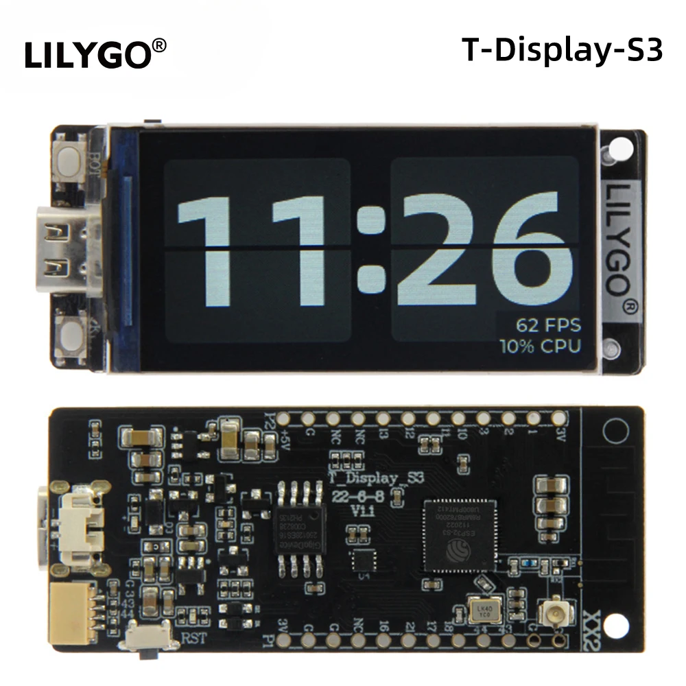 LILYGO® T-Display-S3 ESP32-S3  - đánh giá và giá Smart Home Esp32