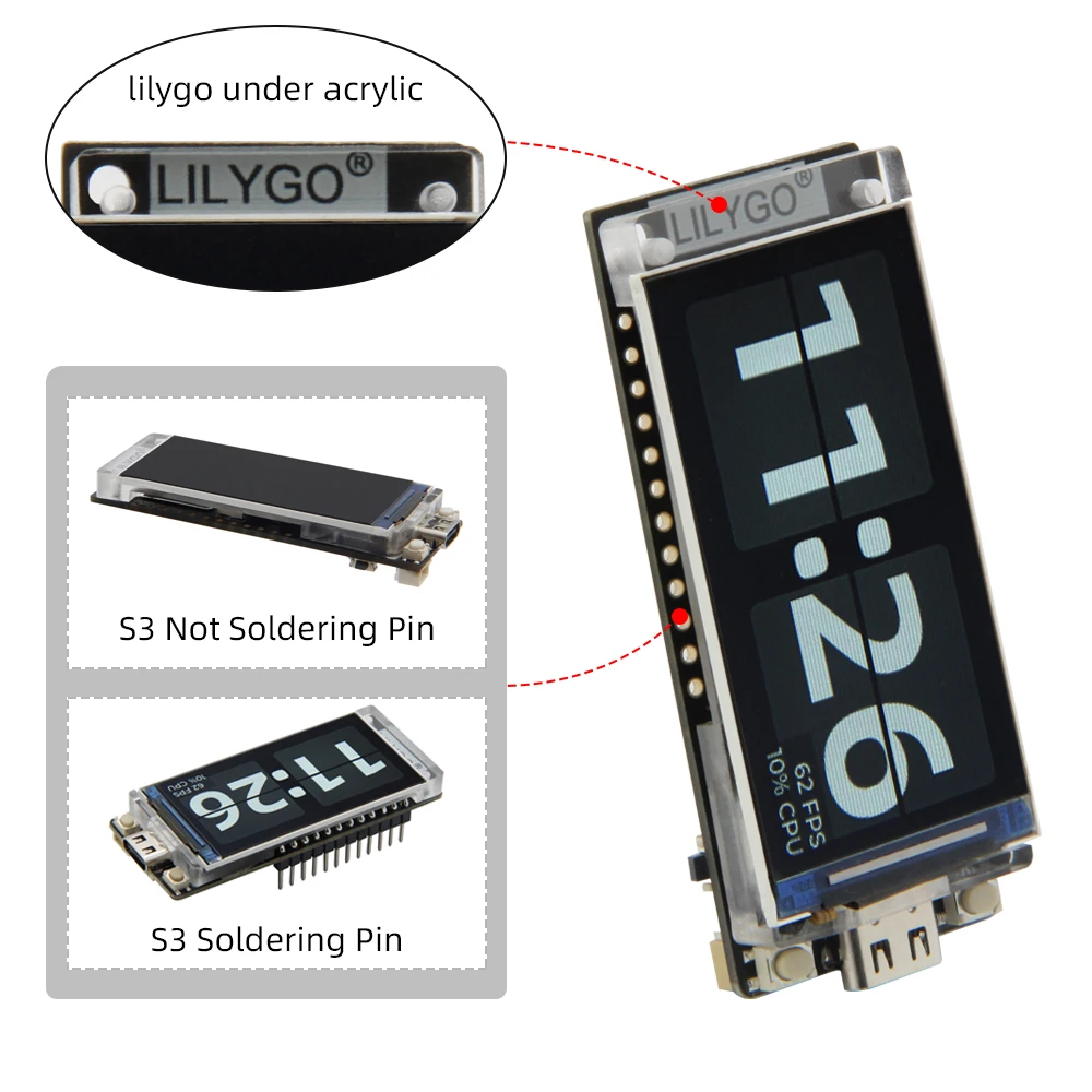 LILYGO® T-Display-S3 ESP32-S3  - đánh giá và giá Smart Home Esp32