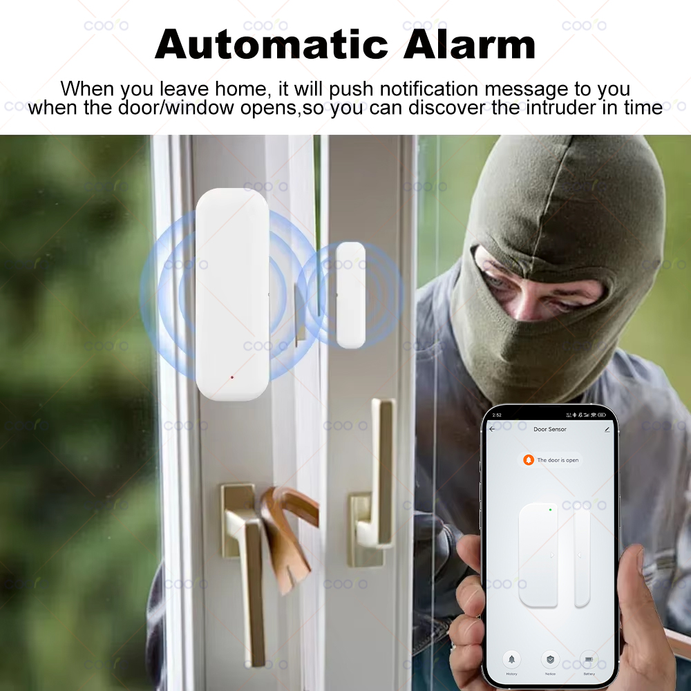 Zigbee 3.0 Door Window Sensor  - đánh giá và giá Smart Home Zigbee 3.0