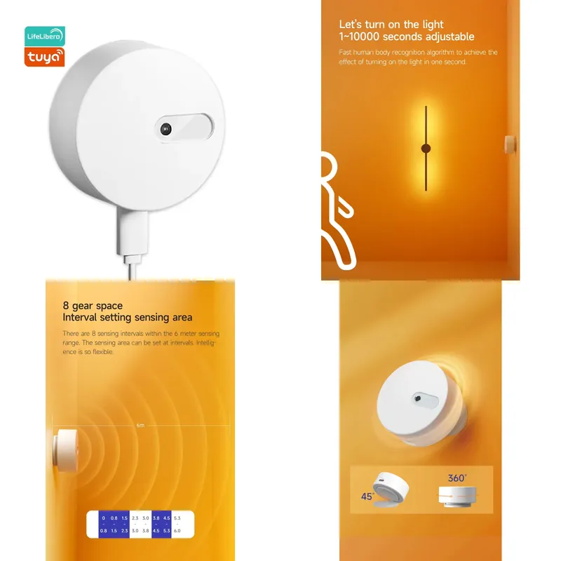 Lifelibero Mmwave Radar Zigbee - đánh giá và giá Zigbee Motion Sensor