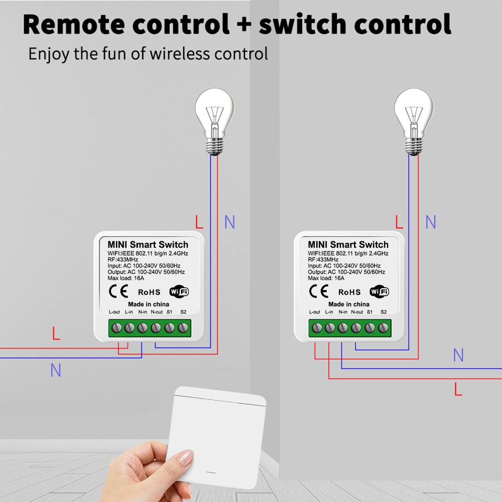 Tuya WiFi Smart Light Switch S - đánh giá và giá Smart Home Google