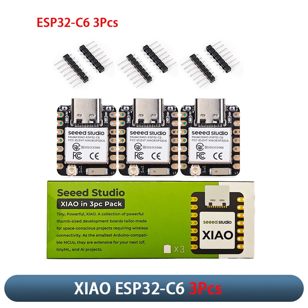 XIAO ESP32-C6 3Pcs Development - đánh giá và giá Smart Home Esp32
