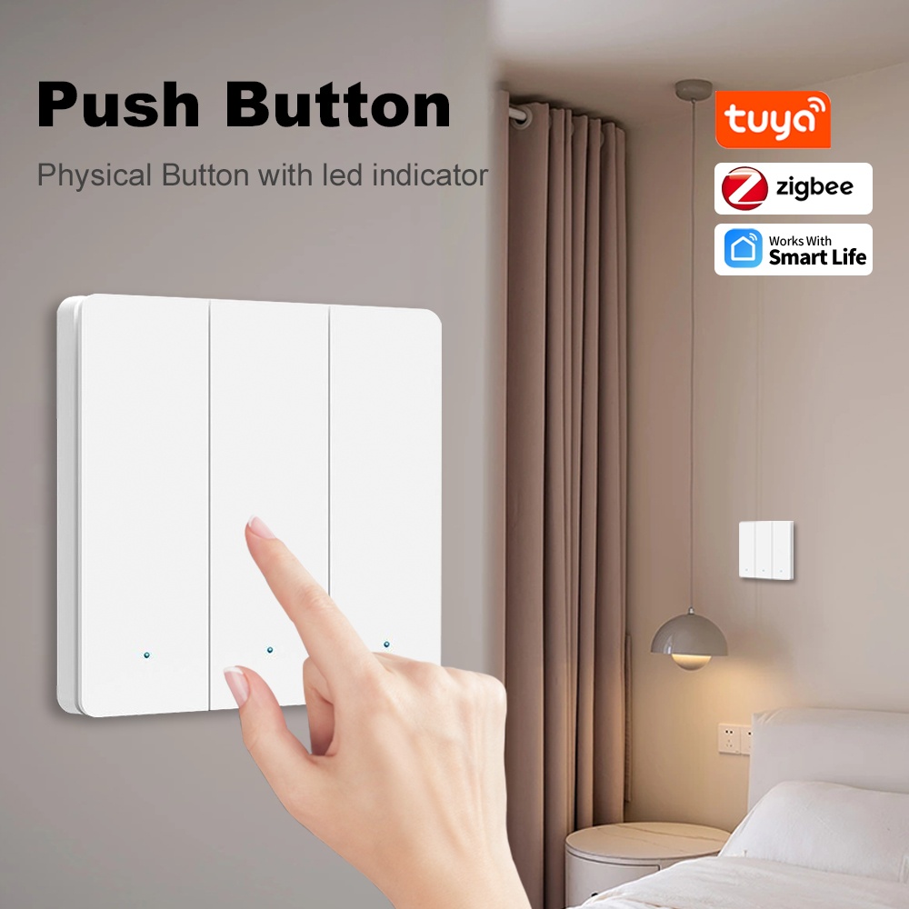 Smart Life ZigBee Push Button  - đánh giá và giá Smart Home Google