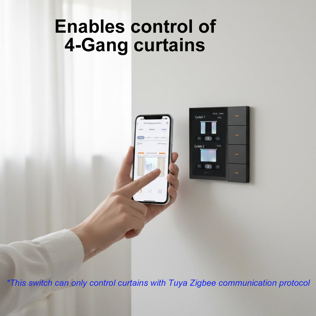 F3-pro Tuya Smart Panel ZigBee - đánh giá và giá Smart Home Dashboard