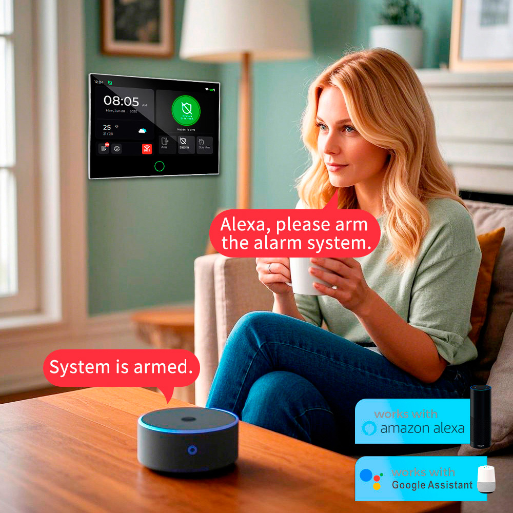 KERUI NEW 4G+WiFi Wireless Hom - đánh giá và giá Smart Home Dashboard