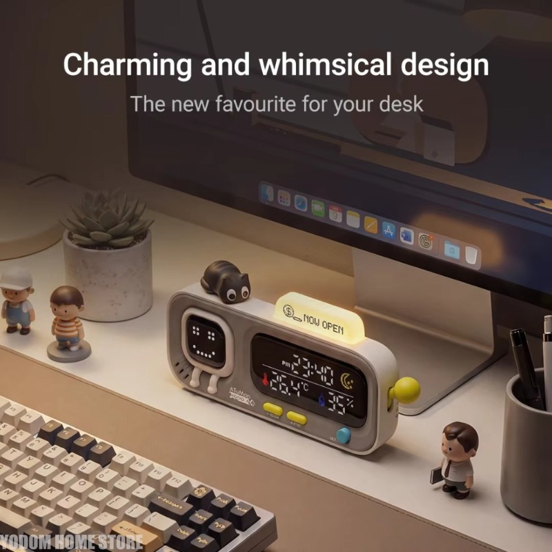 LED Smart Alarm Clock Room The - đánh giá và giá Smart Home Icon
