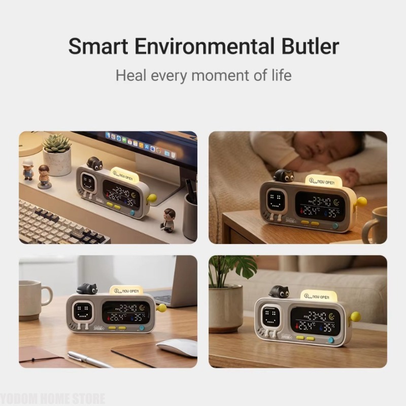 LED Smart Alarm Clock Room The - đánh giá và giá Smart Home Icon