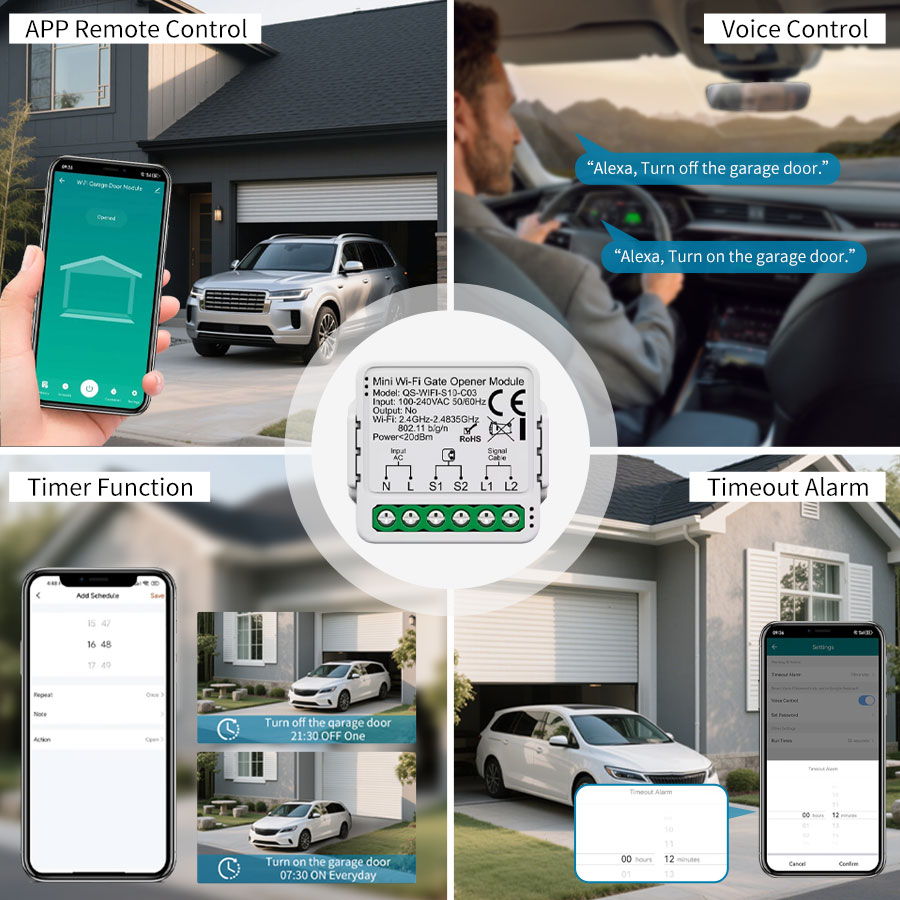 Tuya Smart WiFi or Zigbee Gara - đánh giá và giá Smart Home Yale