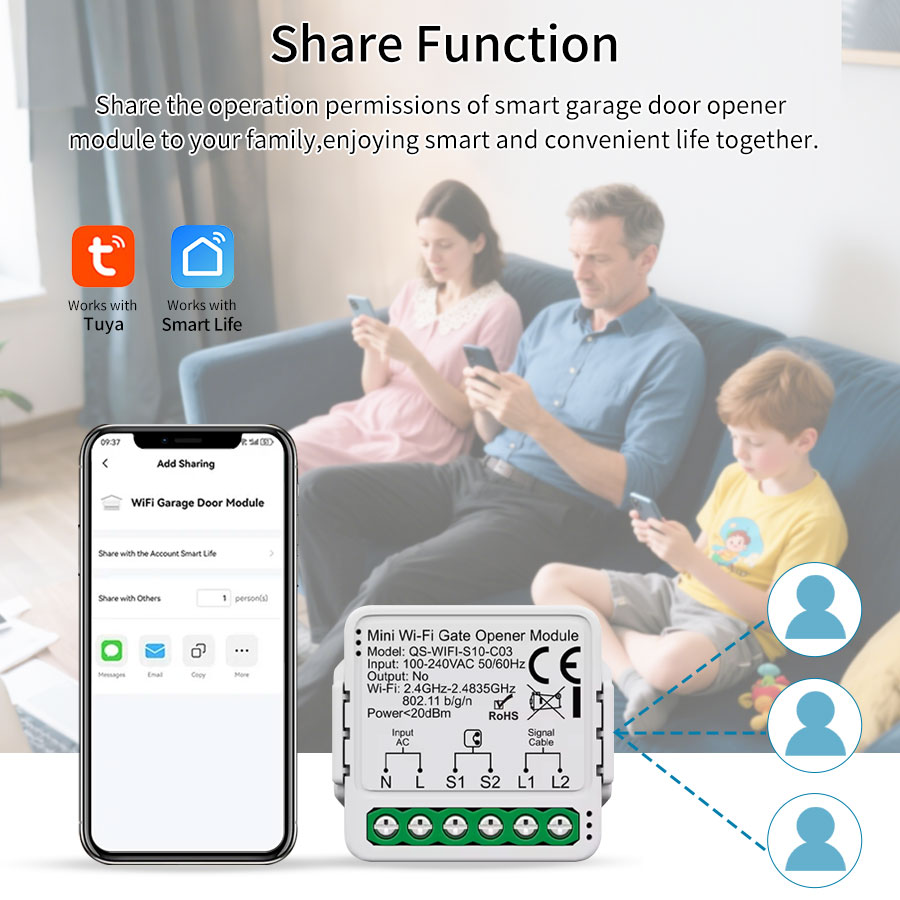 Tuya Smart WiFi or Zigbee Gara - đánh giá và giá Smart Home Yale