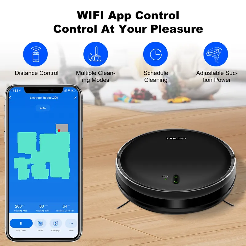 for LIECTROUX L200 Robot Vacuu - đánh giá và giá Smart Home Robot