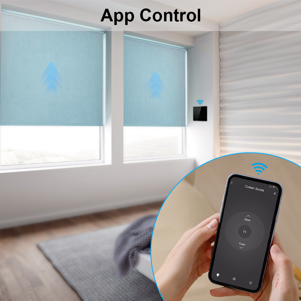 QCSMART Roller Shutter Blinds  - đánh giá và giá Smart Home Blinds