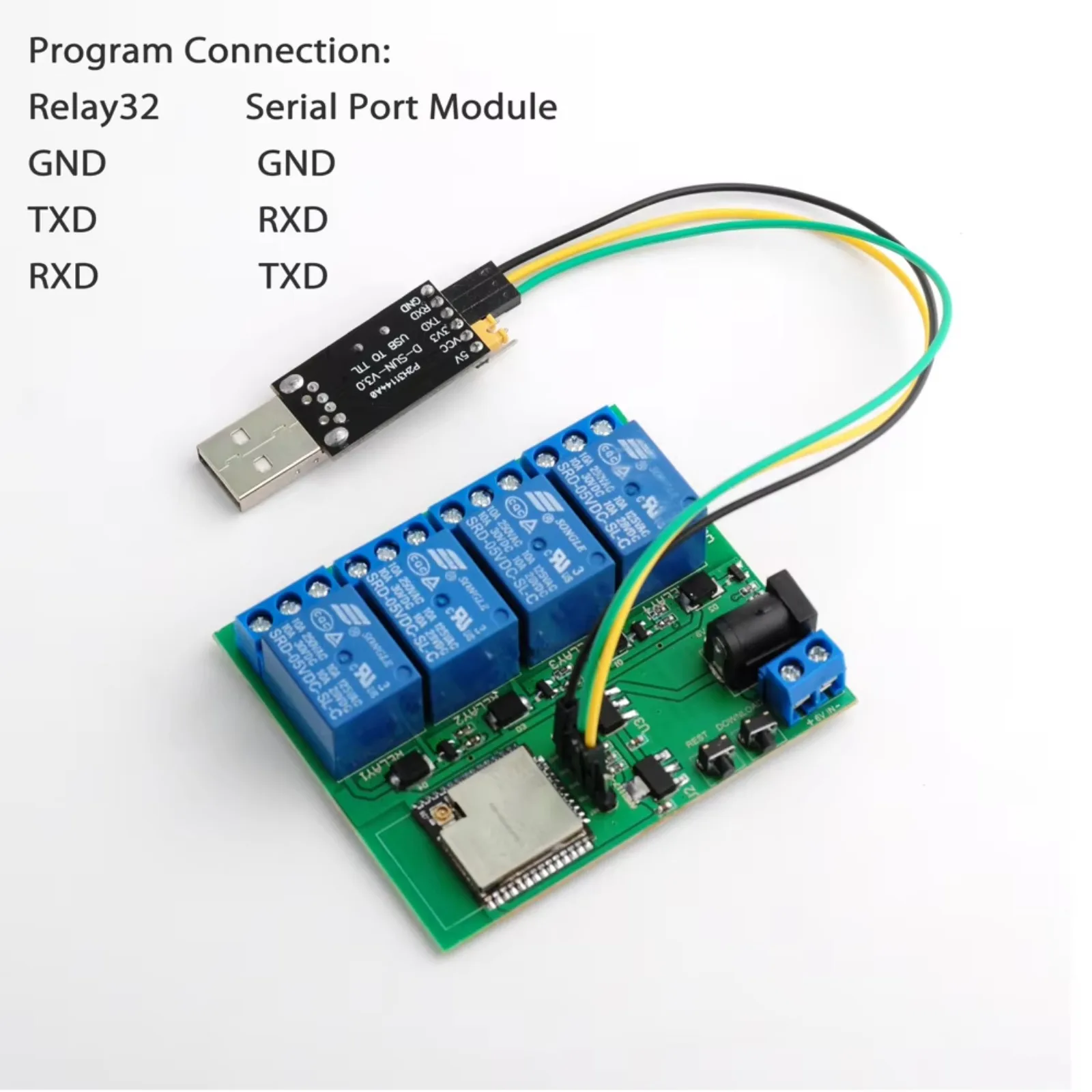 ESP32 4 Channel Wireless Relay - đánh giá và giá Smart Home Esp32