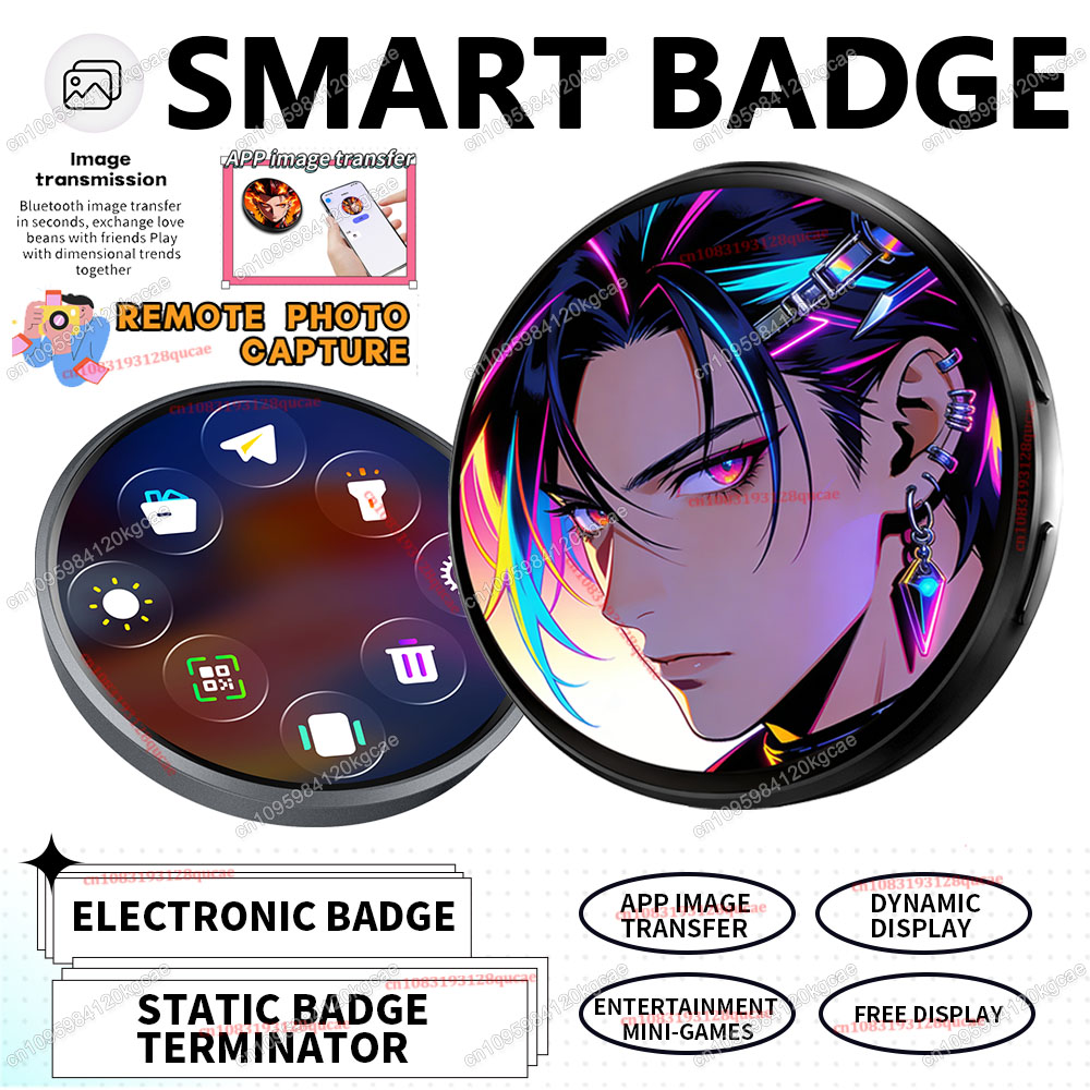 New Anime E-Badge Display Pin  - đánh giá và giá Smart Home Icon