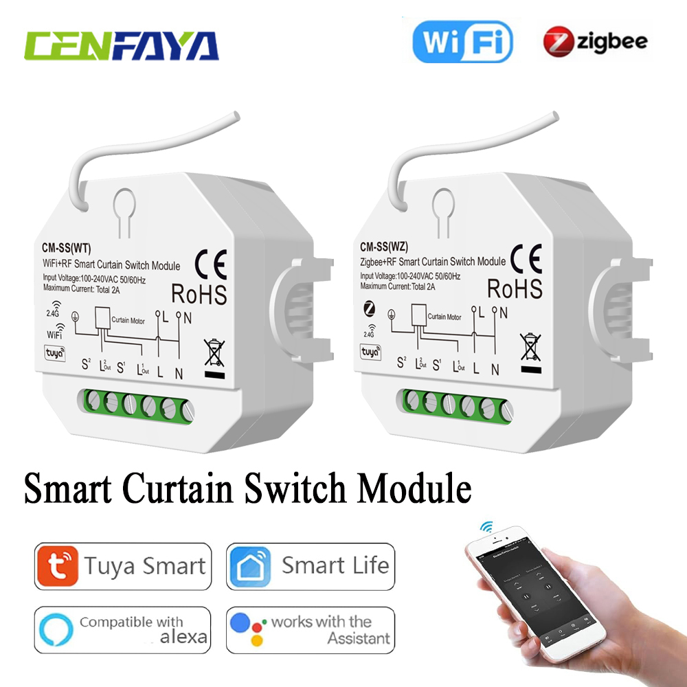 Smart Curtain Switch for Rolle - đánh giá và giá Curtain Motor