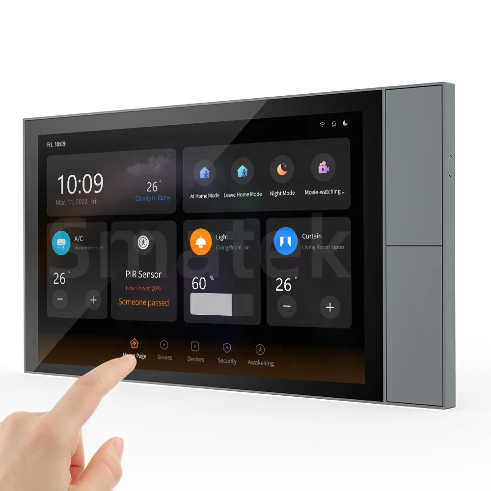 Digital Screen Touch Smart WiF - đánh giá và giá Smart Home Knx