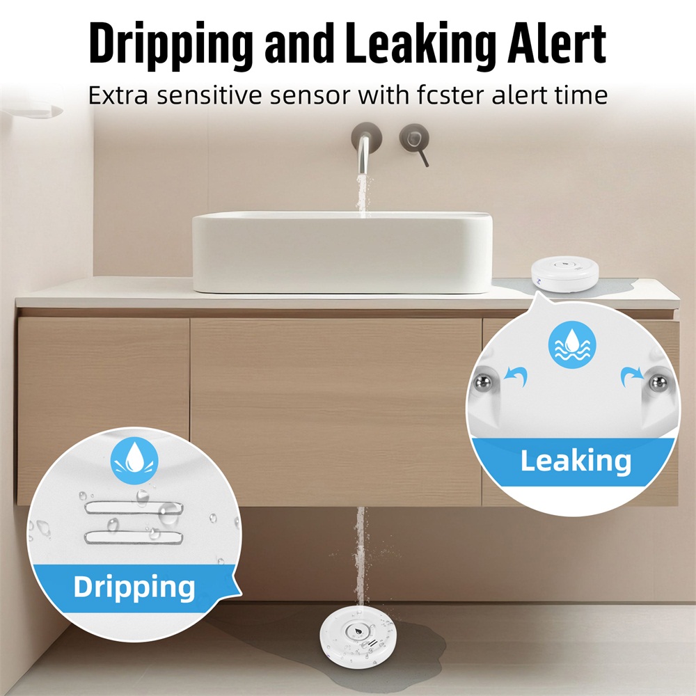 Fuers Water Leakage Detector S - đánh giá và giá Smart Home Yale